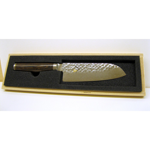 Shun Premier - Ganivet de cuiner santoku 14cm