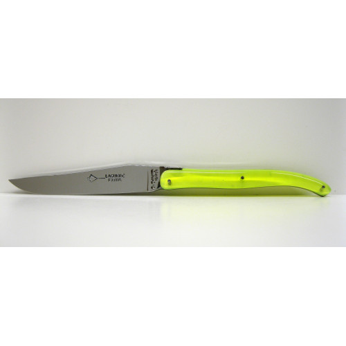 Arbalète Genès David - Estoig 6 ganivets de taula de metacrilat fluorescent 