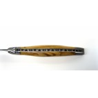 Laguiole Aubrac - Estuche 6 Cuchillos mesa de madera Olivo