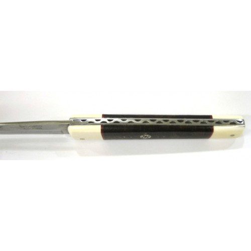 Exposito - Navaja pluma marfil/damascus