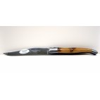 Laguiole en Aubrac - Estuche 6 Cuchillos mesa de madera de enebro